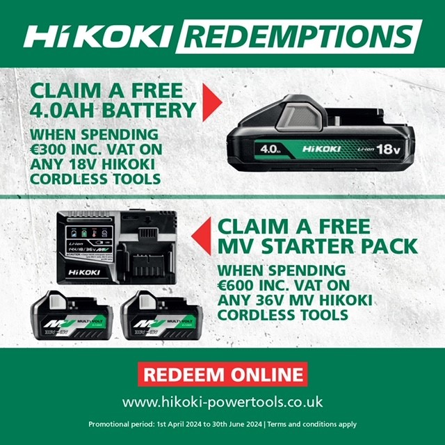 HIKOKI BATTERY REDEMPTION